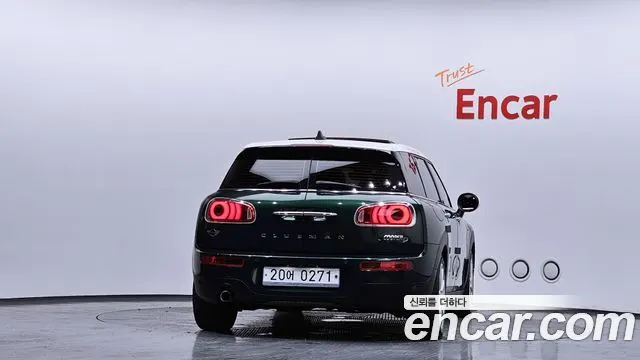 MINI COOPER D CLUBMAN 2016 — 56 592 км, тёмно-зелёный, Корея — под ключ — фото 4
