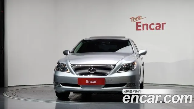 LEXUS LS460 2009 — 109 808 км, серебристо-серый, Корея — под ключ — фото 3