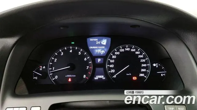 LEXUS LS460 2009 — 109 808 км, серебристо-серый, Корея — под ключ — фото 8