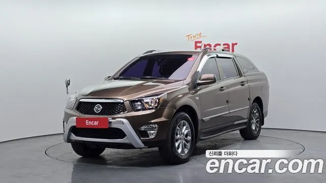 KGM KORANDO SPORTS 2016 — 42 782 км, коричневый, Корея — под ключ — фото 1
