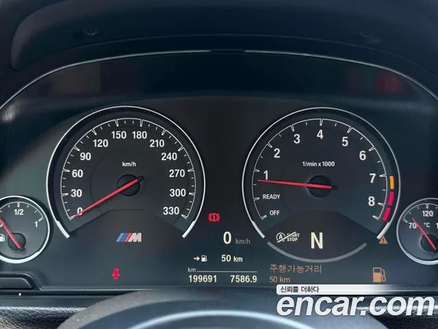 BMW M4 2016 — 199 000 км, жёлтый, Корея — под ключ — фото 8