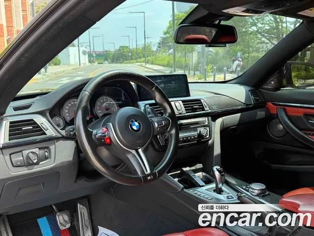 BMW M4 2016 — 199 000 км, жёлтый, Корея — под ключ — фото 10