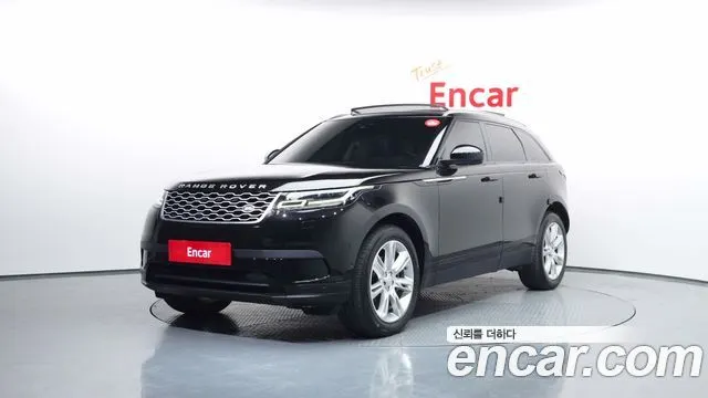 LAND ROVER RANGE ROVER VELAR 2019 — 106 264 км, чёрный, Корея — под ключ — фото 1