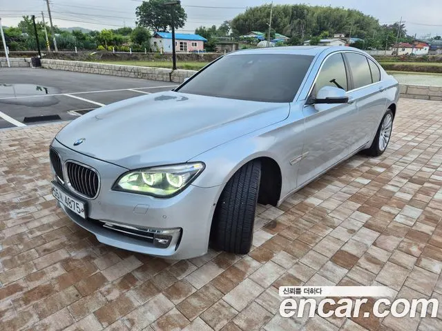BMW 7 SERIES 2013 — 186 848 км, серебристый, Корея — под ключ — фото 3