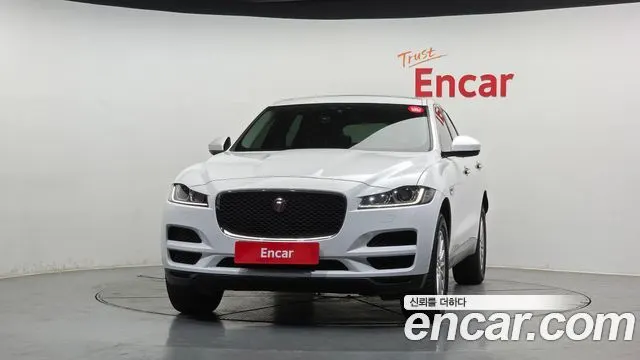 JAGUAR F-PACE 2018 — 136 937 км, белый, Корея — под ключ — фото 3