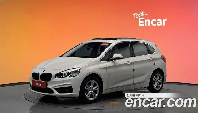 BMW 2 SERIES ACTIVE TOURER 2018 — 46 301 км, белый, Корея — под ключ — фото 2