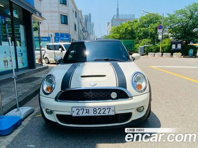 MINI COOPER S CONVERTIBLE 2012 — 110 000 км, белый, Корея — под ключ — фото 2