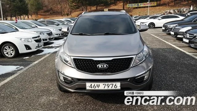 KIA SPORTAGE R 2014 — 149 303 км, серый, Корея — под ключ — фото 2