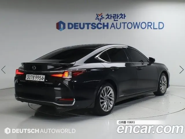 LEXUS ES300H 2019 — 169 532 км, чёрный, Корея — под ключ — фото 2