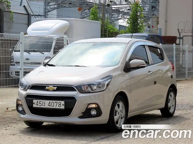 CHEVROLET SPARK 2018 — 68 181 км, белый-перламутр, Корея — под ключ — фото 2