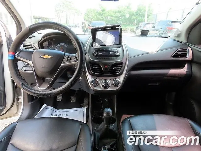 CHEVROLET SPARK 2018 — 68 181 км, белый-перламутр, Корея — под ключ — фото 7