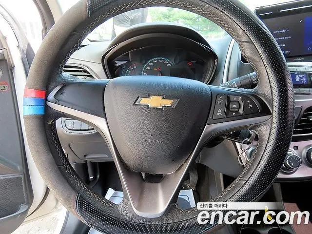 CHEVROLET SPARK 2018 — 68 181 км, белый-перламутр, Корея — под ключ — фото 8