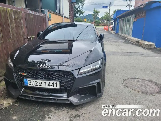 AUDI TT 2016 — 213 000 км, чёрный, Корея — под ключ — фото 3