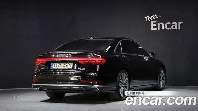 AUDI A8 2021 — 79 203 км, чёрный, Корея — под ключ — фото 2