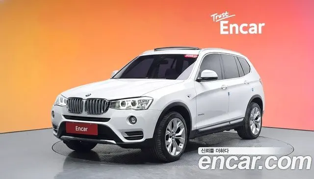 BMW X3 2015 — 113 851 км, белый, Корея — под ключ — фото 2