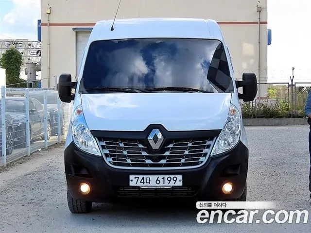 RENAULT KOREA MASTER 2019 — 16 047 км, белый, Корея — под ключ — фото 1