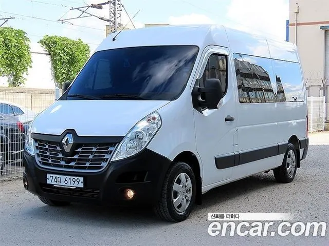 RENAULT KOREA MASTER 2019 — 16 047 км, белый, Корея — под ключ — фото 3
