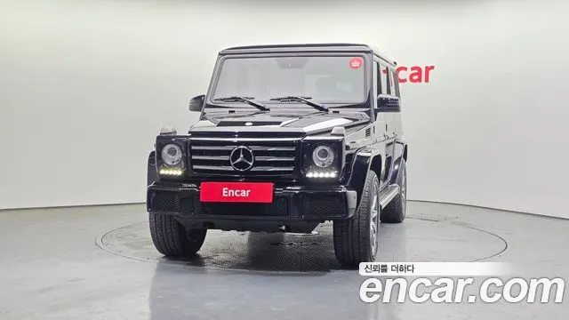 MERCEDES-BENZ G-CLASS W463 2017 — 77 978 км, чёрный, Корея — под ключ — фото 3