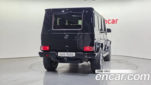 MERCEDES-BENZ G-CLASS W463 2017 — 77 978 км, чёрный, Корея — под ключ — фото 4