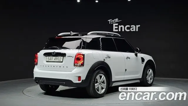 MINI COOPER D COUNTRYMAN 2018 — 60 368 км, белый, Корея — под ключ — фото 2