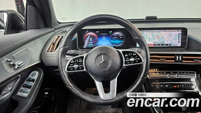 MERCEDES-BENZ EQC N293 2020 — 163 331 км, чёрный, Корея — под ключ — фото 12