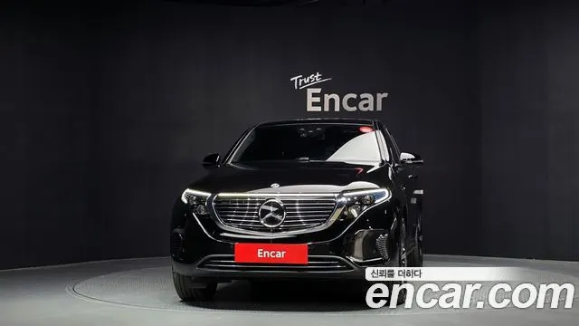 MERCEDES-BENZ EQC N293 2020 — 163 331 км, чёрный, Корея — под ключ — фото 3