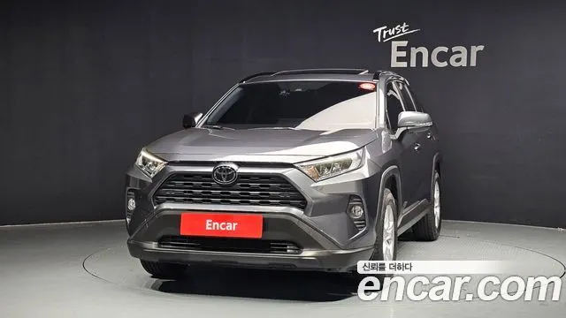TOYOTA RAV4 2019 — 50 552 км, серый, Корея — под ключ — фото 3