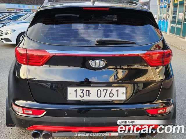 KIA SPORTAGE 2016 — 106 000 км, чёрный, Корея — под ключ — фото 2