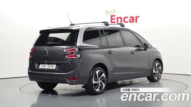 CITROEN GRAND C4 PICASSO 2019 — 41 706 км, серый, Корея — под ключ — фото 2
