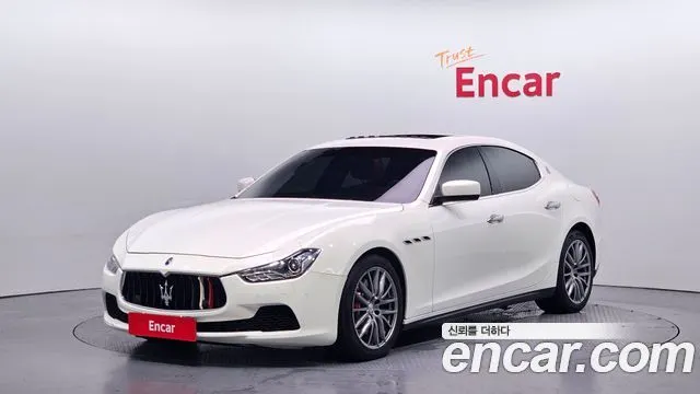 MASERATI GHIBLI — из Кореи под ключ