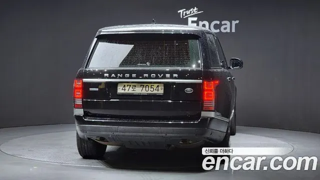 LAND ROVER RANGE ROVER (4 ПОК.) 2017 — 104 440 км, чёрный, Корея — под ключ — фото 4