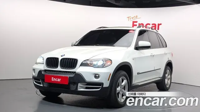 BMW X5 2007 — 170 235 км, белый, Корея — под ключ — фото 1