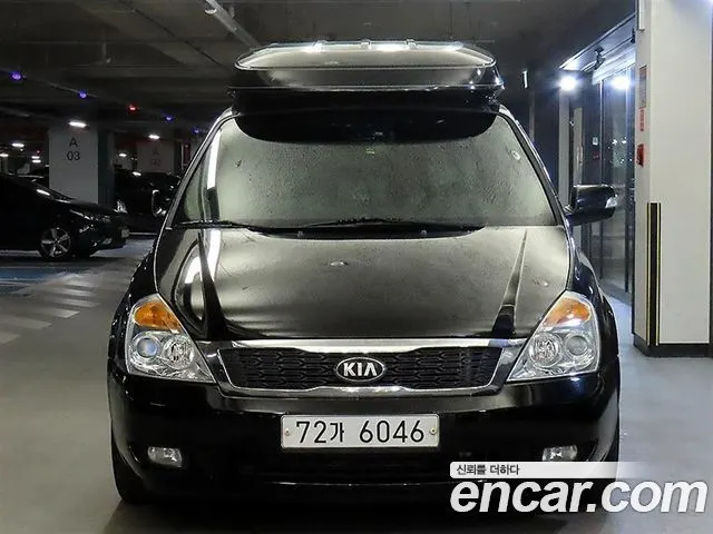 KIA CARNIVAL R 2013 — 142 182 км, чёрный, Корея — под ключ — фото 2