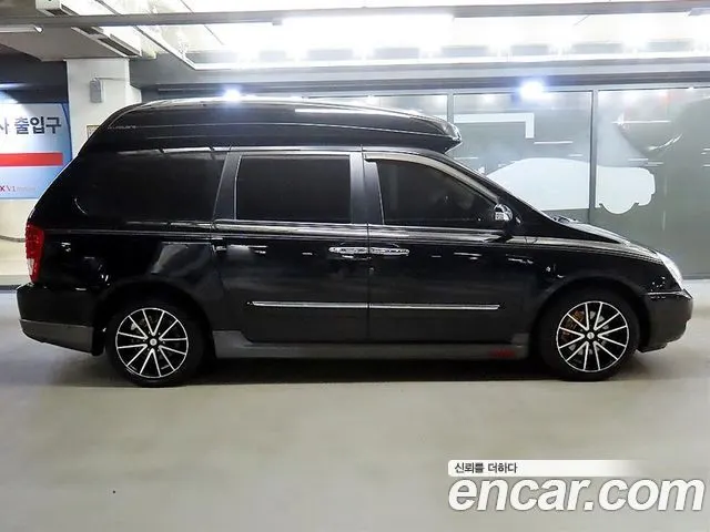 KIA CARNIVAL R 2013 — 142 182 км, чёрный, Корея — под ключ — фото 3