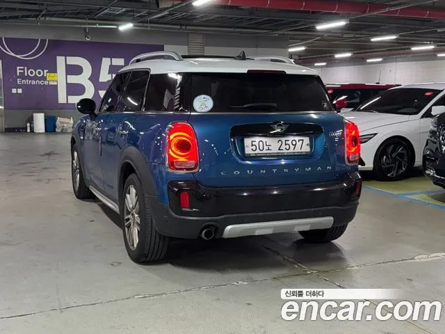 MINI COOPER COUNTRYMAN 2019 — 60 142 км, синий, Корея — под ключ — фото 2