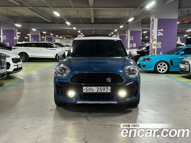 MINI COOPER COUNTRYMAN 2019 — 60 142 км, синий, Корея — под ключ — фото 11