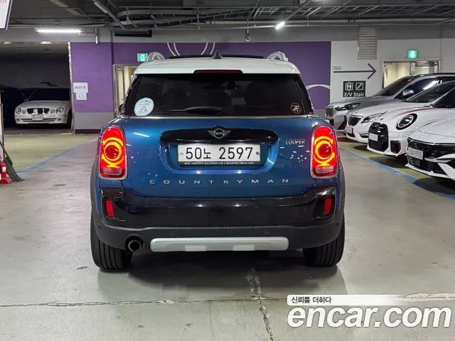 MINI COOPER COUNTRYMAN 2019 — 60 142 км, синий, Корея — под ключ — фото 4