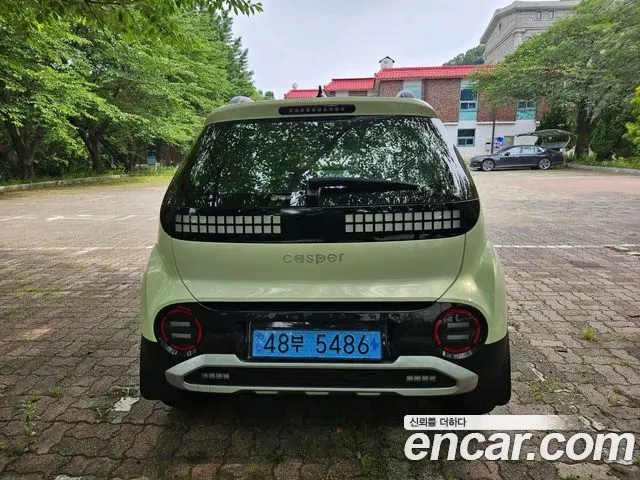 HYUNDAI CASPER ELECTRIC 2025 — 9 693 км, белый-перламутр, Корея — под ключ — фото 4
