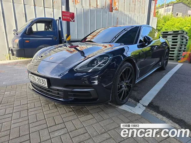 PORSCHE PANAMERA 2020 — 72 000 км, синий, Корея — под ключ — фото 11