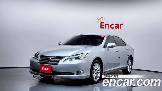 LEXUS ES350 2010 — 86 876 км, серебристый, Корея — под ключ — фото 1