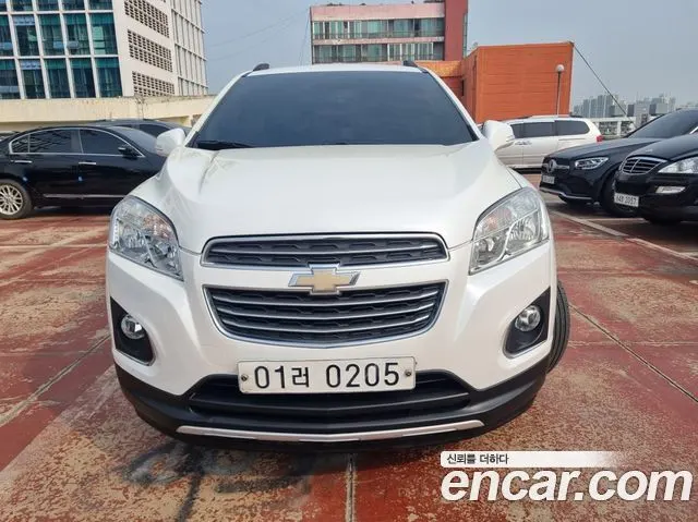 CHEVROLET TRAX 2016 — 62 997 км, белый, Корея — под ключ — фото 2