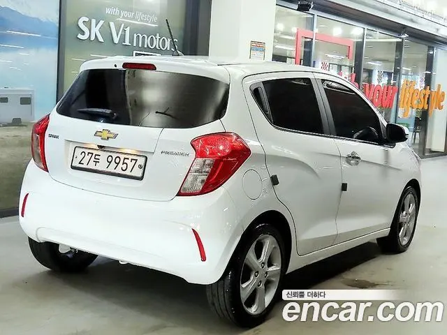 CHEVROLET SPARK 2019 — 113 157 км, белый, Корея — под ключ — фото 2