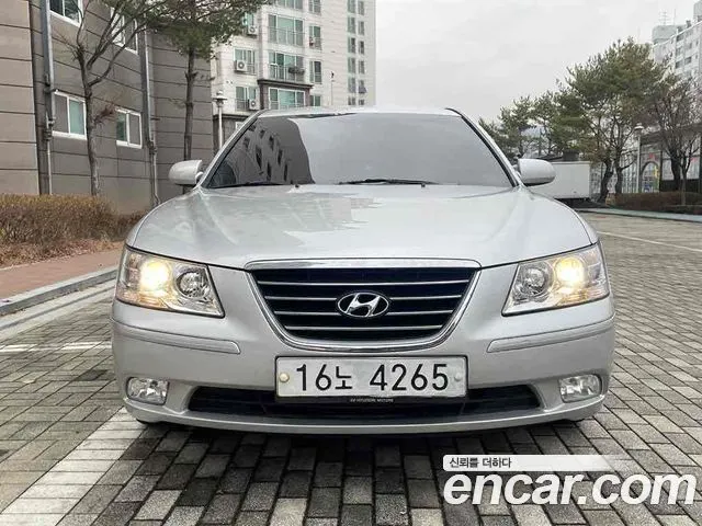HYUNDAI SONATA TRANSFORM 2009 — 130 000 км, серебристый, Корея — под ключ — фото 2