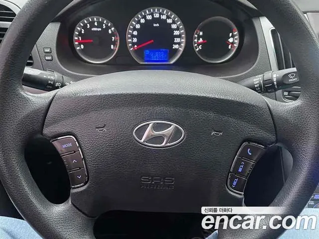 HYUNDAI SONATA TRANSFORM 2009 — 130 000 км, серебристый, Корея — под ключ — фото 12