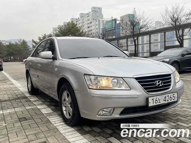 HYUNDAI SONATA TRANSFORM 2009 — 130 000 км, серебристый, Корея — под ключ — фото 3
