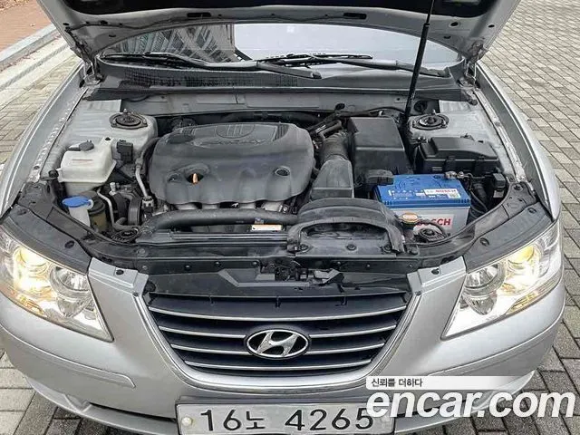 HYUNDAI SONATA TRANSFORM 2009 — 130 000 км, серебристый, Корея — под ключ — фото 8