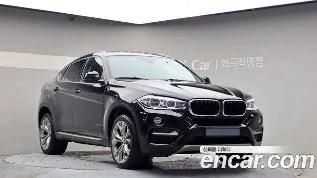 BMW X6 2018 — 106 996 км, чёрный, Корея — под ключ — фото 3