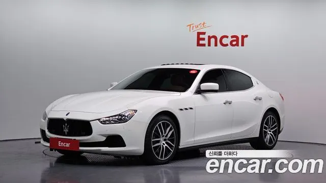 MASERATI GHIBLI — из Кореи под ключ