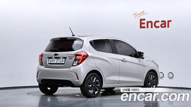 CHEVROLET SPARK 2019 — 46 983 км, белый-перламутр, Корея — под ключ — фото 2