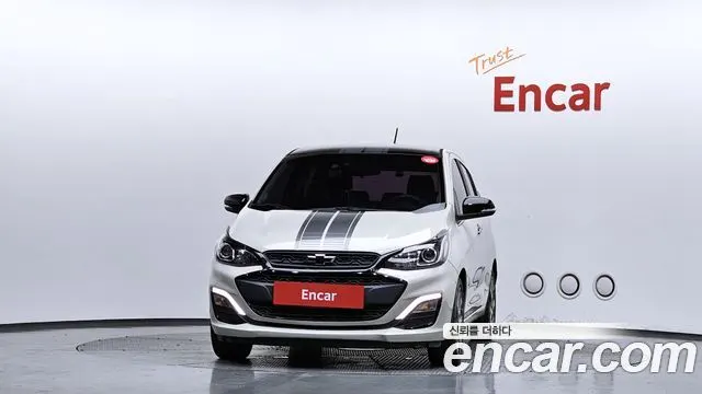CHEVROLET SPARK 2019 — 46 983 км, белый-перламутр, Корея — под ключ — фото 3